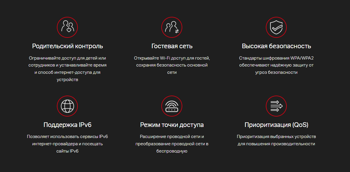 Mercusys AC10 плюсы