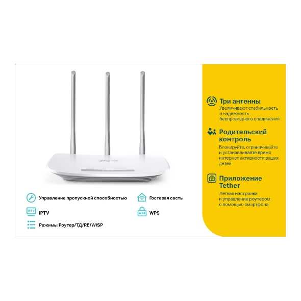 преимущества роутера TP-LINK TL-WR845N